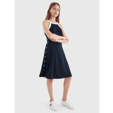 Tommy Hilfiger Grey Dresses Tommy Hilfiger Women's Fit and Flare Dress, Navy/Ivory