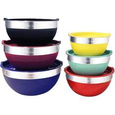 Elite Gourmet Colored Mixing Bowl 6.86 L