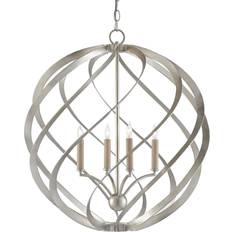 Iron Lighting Currey and Company Roussel Ceiling Lamp