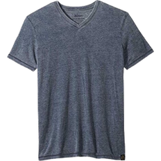 Venice Burnout V-Neck T-shirt - American Navy Blue