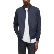 Organic Fabric Jackets AllSaints Bassett Bomber Jacket - Command Blue