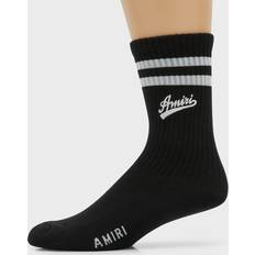 Amiri Underwear Amiri Varsity Script Socks - Black