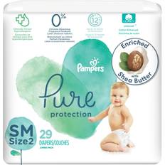 Pampers Pure Protection Disposable Diapers Size 2