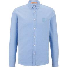 HUGO BOSS Mabsoot Slim-Fit Shirt - Light Blue