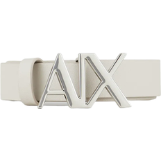 Armani Exchange Women Accessories Armani Exchange Leather Belt Women's - Ice