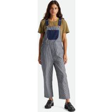 Bomuld - Hvid Jumpsuits & Overalls Brixton Christina Crop Overall - Hickory Stripe