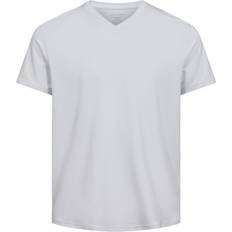 Panos Emporio Bamboo Organic Cotton V-Neck T-Shirt - White