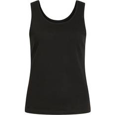 Norvig Bomuld Undertrøje/ Tank Top Sort