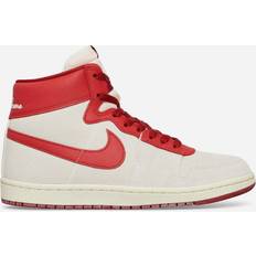 Nike Jordan Men's Air Ship PE SP Sneakers - Summit White/Dune Red/Mystic Red