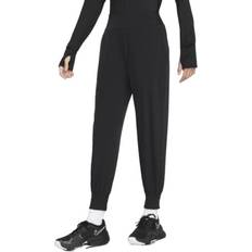 Transparent - Träningsplagg Kläder Nike Dri-FIT Bliss Women's Mid-Rise 7/8 Joggers - Black/Clear