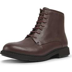Sko Camper Flat Ankle Boots Woman colour Brown