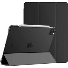 Case Compatible With iPad Pro 11 Inch 2022/2021/2020/2018 Model Support Pencil Charging Automatic Wake/Sleep (Black)