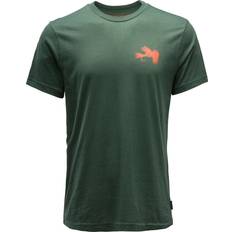 Green - Men Base Layer Tops Grundéns Dry Fly SS T-Shirt Deep Forest