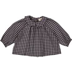 MarMar Copenhagen Tully Blouse - Espresso Check (224-285-03-1359)