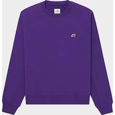 Herr - Lila - Sweatshirts Tröjor New Balance Made In Usa Core Crewneck Sweatshirt Purple