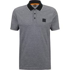 HUGO BOSS Polo shirt PeOxford black