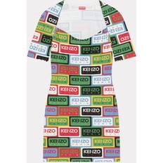 Kenzo Women Dresses Kenzo Logo-Print Jersey Mini Dress