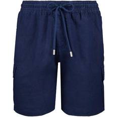 Vilebrequin Linen Bermuda Shorts Cargo Pockets