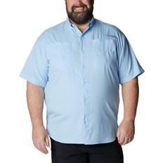 Columbia Shirts Columbia Mens PFG Tamiami II Short Sleeve Shirt - Blue
