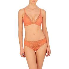 Natori Contour Plunge Bra - Orange Feathers