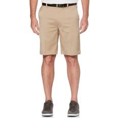 Pantalones & Shorts PGA tour Apparel Men's Flat Front Active Waistband Shorts, 40, Chinchilla Beige, Polyester/Spandex Golf Apparel Shop Chinchilla Beige