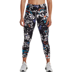 Under Armour Tights Under Armour HeatGear No-Slip Waistband Printed Ankle Leggings for Ladies White/White