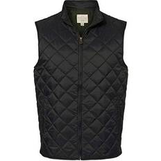 Weatherproof Women's Vintage Diamond Quilted Vest Black