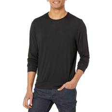 Calvin Klein Elastane/Lycra/Spandex Sweaters Calvin Klein Ultra Soft Modern Lounge Sweatshirt Black