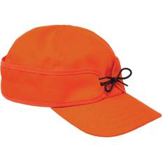 Waxed Cotton Cap - Lightweight Fall Hat with Earflaps - Bl