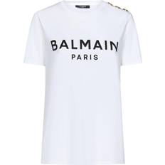 Balmain Vêtements Balmain Balmain-3 Buttons T-Shirt Woman