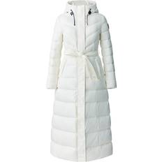 XXL Coats Mackage Off-White Calina Down Jacket