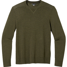 Men - Merino Wool Clothing Smartwool Men's Sparwood Crew Sweater - North Woods Heather/Winter Moss Heather