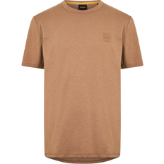 HUGO BOSS Tegood Logo T-shirt - Open Beige