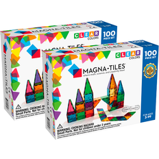 Magna tiles 100 stk transparent Magna-Tiles Transparent