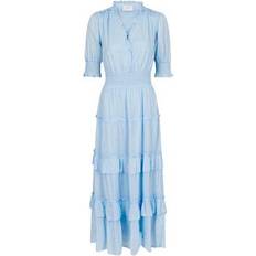 Neo Noir Sophie S Voile Kjole - Light Blue