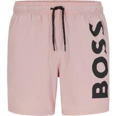 Polyamid Badehosen HUGO BOSS Octopus Swim Shorts - Light Pink