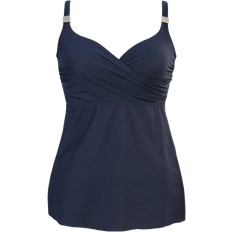 Miraclesuit Surplice Underwire Tankini Top - Midnight