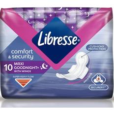Libresse Maxi Goodnight 10-pak