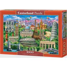 Castorland Puslespil Castorland Famous Landmarks 1000 Pieces