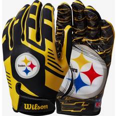 Guantes Wilson NFL Stretch Fit Pittsburgh Steelers - Black/Yellow