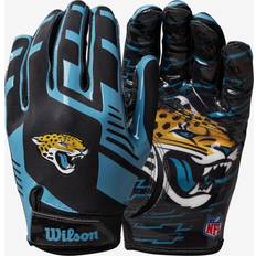 Gloves Wilson NFL Stretch Fit Jacksonville Jaguars - Green/Black