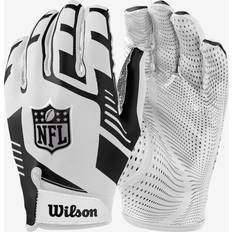 NFL Stretch Fit Receivers Glove - White/Black