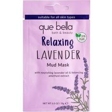 Mineral Oil-Free Facial Masks Que Bella Relaxing Lavender Mud Mask 15g