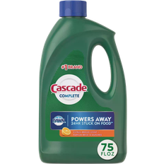 Cascade dishwasher detergent Cascade Complete Dishwasher Detergent Gel with Dawn Grease Fighting Power Citrus Breeze Scent