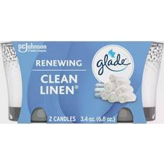 Interior Details Glade Clean Linen Scented Candle 6.8oz 2