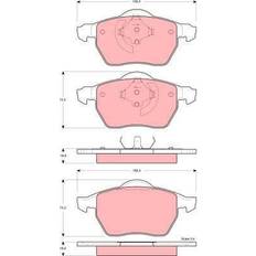 TRW Automotive AfterMarket GDB1429 Brake Pad