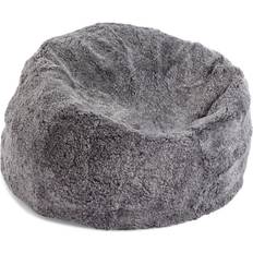 Muebles de Asiento rebaja Natures Collection Short Wool Sheepskin Bean Bag 92 cm x 93 cm