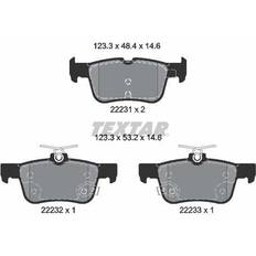 Textar Bremseklodser Ford T. Focus Galaxy Kuga Mondeo S