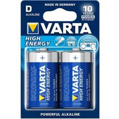 Varta Batteri LR20 D 1,5 V 16500 mAh High Energy