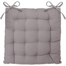 Coussins de chaise Atmosphera Carré Gris 38 x 38 cm Coussin de chaise Gris, Marron